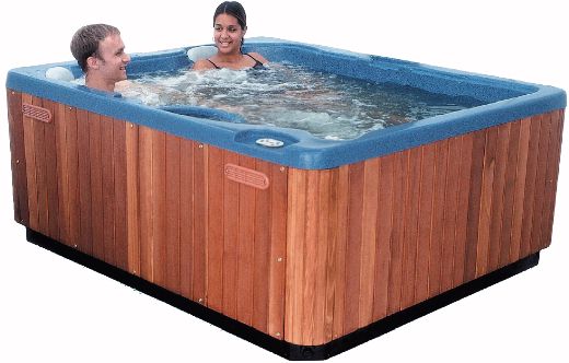 Larger image of Hot Tub Quest hot tub. 4 person + free steps & starter kit.