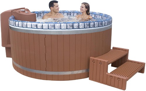 Larger image of Hot Tub Voyager spa hot tub. 4-6 person + free steps & starter kit.