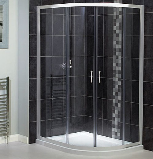 Larger image of Aqualux Shine Offset Quadrant 6 Shower Enclosure. 1000x800mm.