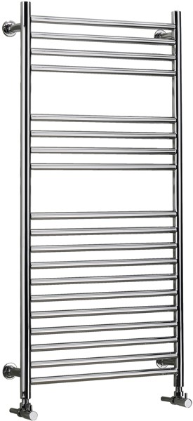 Larger image of Bristan Heating Apollo Electric Thermo Radiator (Chrome). 575x750mm.