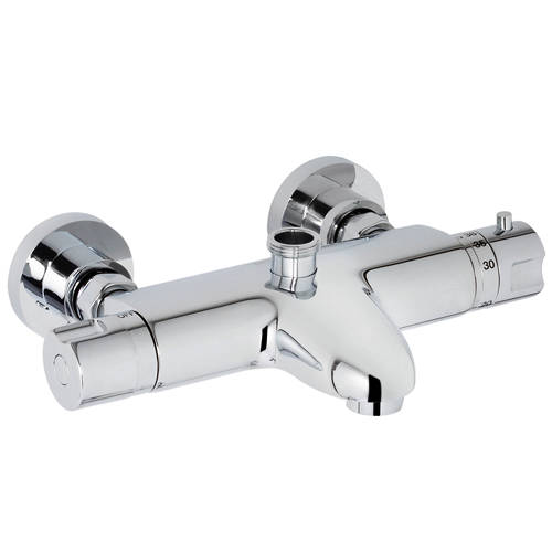 Larger image of Bristan Assure Thermostatic Wall Mounted Bath Shower Mixer Tap.