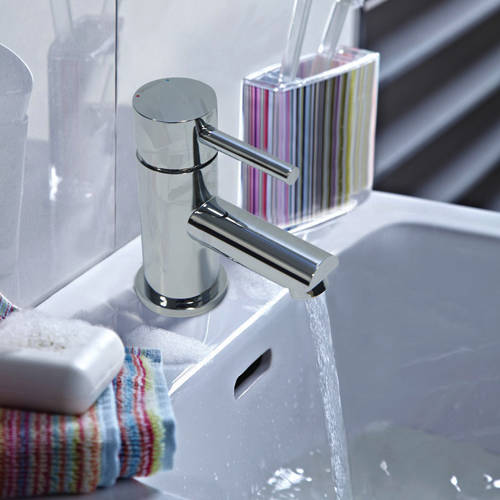 Example image of Bristan Blitz Mono Basin & Bath Filler Tap Pack (Chrome).