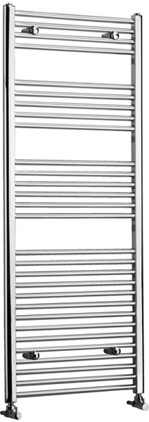 Larger image of Bristan Heating Capri Electric Bathroom Radiator (Chrome). 600x700mm.