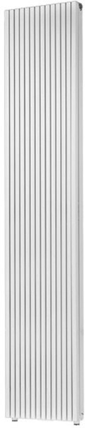 Larger image of Bristan Heating Carre 2 Double Bathroom Radiator (White). 415x2000mm.