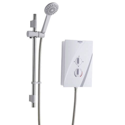 Larger image of Bristan Cheer Electric Shower 9.5kW (White).
