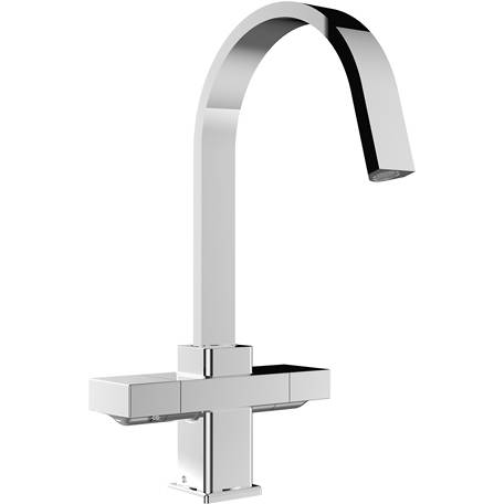 Example image of Bristan Kitchen Easy Fit Chocolate Mixer Kitchen Tap (TAP ONLY, Chrome).
