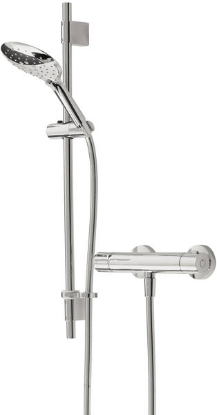 Larger image of Bristan Claret Thermostatic Bar Valve With Adjustable Riser & Handset.