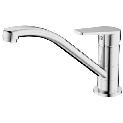 Larger image of Bristan Kitchen Easy Fit Cinnamon Mixer Kitchen Tap (TAP ONLY, Brushed Nickel).