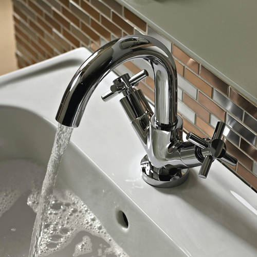 Example image of Bristan Decade Mono Basin Mixer Tap With Clicker Waste (Chrome).