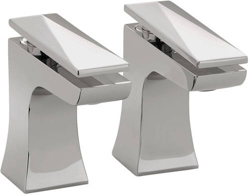 Example image of Bristan Ebony Basin & Bath Taps Pack (Pairs, Chrome).