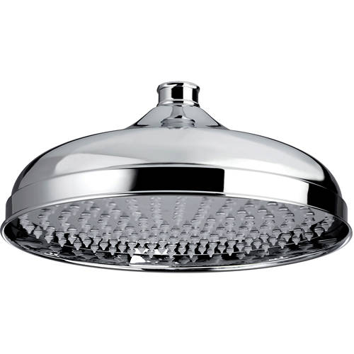 Larger image of Bristan Accessories Traditional Round Shower Head (300mm, Chrome).