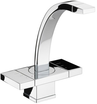 Larger image of Damixa G-Type Mono Basin Mixer Tap With Pop Up Click Waste (Chrome) 72820.