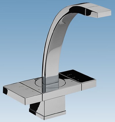 Example image of Damixa G-Type Mono Basin Mixer Tap With Pop Up Click Waste (Chrome) 72820.