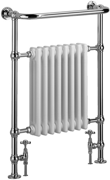 Larger image of Bristan Heating Harmonia 1 Bathroom Radiator (Chrome). 675x952mm.