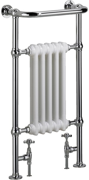 Larger image of Bristan Heating Harmonia 10 Bathroom Radiator (Chrome). 500x940mm.