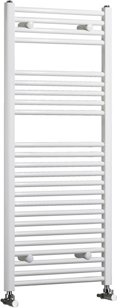 Larger image of Bristan Heating Hellini Electric Thermo Radiator (White). 400x600mm.