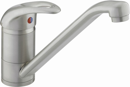Larger image of Bristan Java Easy Fit Monobloc Kitchen Mixer Tap (Stainless Steel).