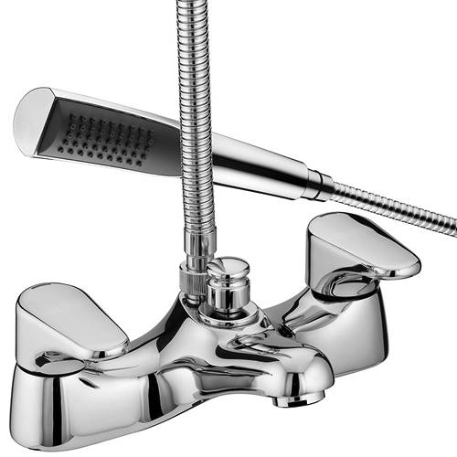 Larger image of Bristan Jute Bath Shower Mixer Tap (Chrome).