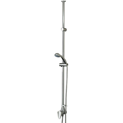 Larger image of Bristan Jute Thermostatic Ceiling Fed Shower Pack (Chrome).