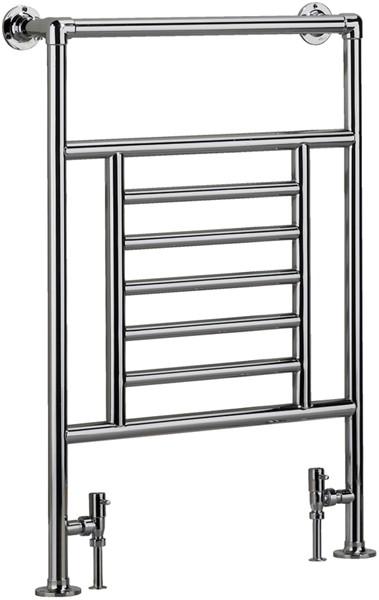 Larger image of Bristan Heating Jupiter Bathroom Radiator (Chrome). 575x840mm.