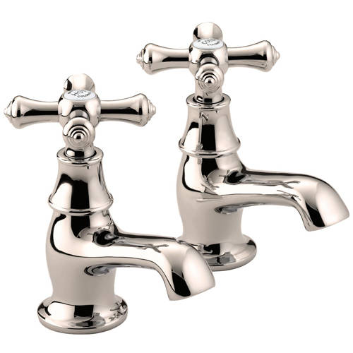 Larger image of Bristan Colonial Basin Taps (Pair, Gold).