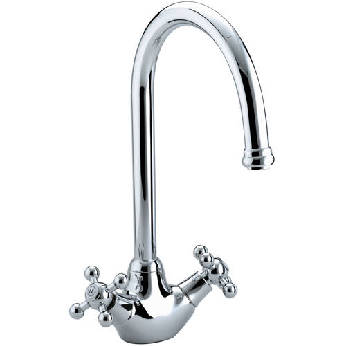 Larger image of Bristan Kitchen Kingsbury Easy Fit Mixer Kitchen Tap (Chrome).