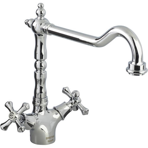 Larger image of Bristan Colonial Colonial Easy Fit Mixer Kitchen Tap (Chrome).