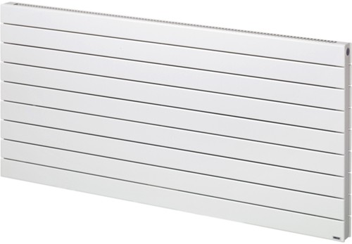 Larger image of Bristan Heating Lotus 1 Bathroom Radiator (White). 1000x650mm.