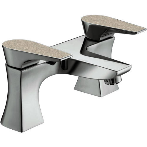 Larger image of Bristan Hourglass Bath Filler Tap (Champagne Shimmer).