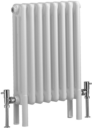 Larger image of Bristan Heating Nero 3 Column Electric Radiator (White). 400x600mm.