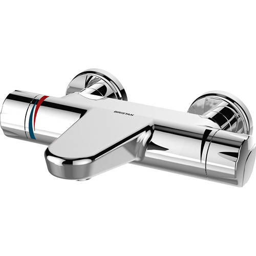 Larger image of Bristan Commercial Thermostatic Bath Filler Tap (TMV3, Wall Mounted).