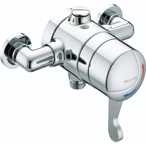 Larger image of Bristan Commercial Exposed Shower Valve  With Lever Handle (TMV3).