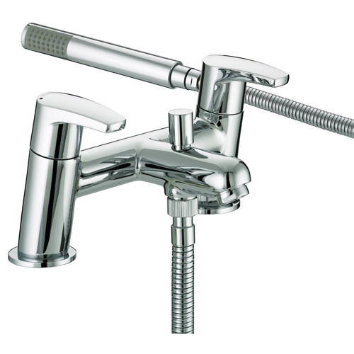 Larger image of Bristan Orta Eco Bath Shower Mixer Tap (8 l/min, Chrome).