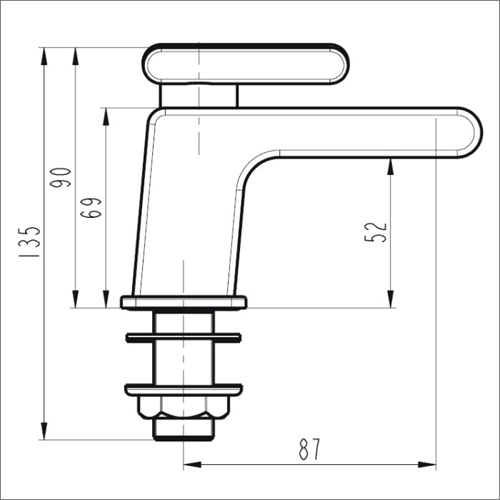 Technical image of Bristan Pivot Basin & Bath Taps Pack (Chrome).