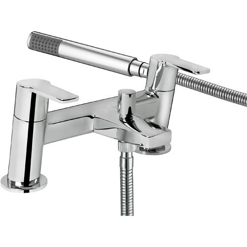 Larger image of Bristan Pisa Bath Shower Mixer Tap (Chrome).