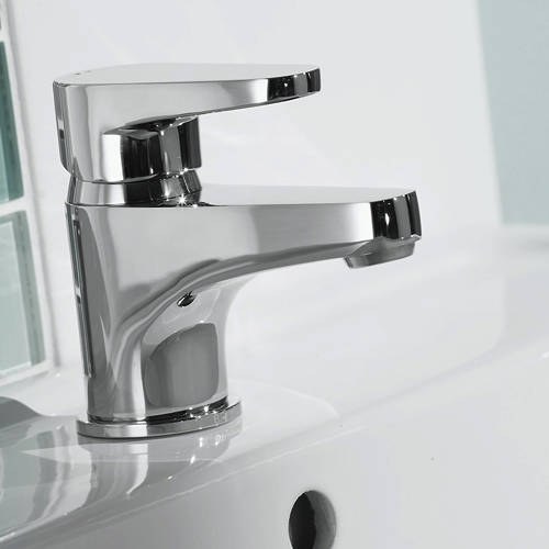 Example image of Bristan Quest Basin Mixer Tap (Chrome).