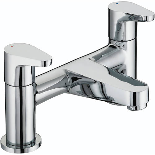 Larger image of Bristan Quest Bath Filler Tap (Chrome).