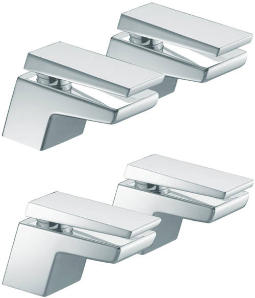 Larger image of Bristan Sail Basin & Bath Taps Pack (Chrome).