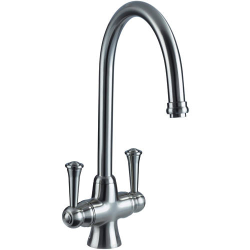 Larger image of Bristan Kitchen Easy Fit Sentinel Mixer Kitchen Tap (TAP ONLY, Brushed Brass).