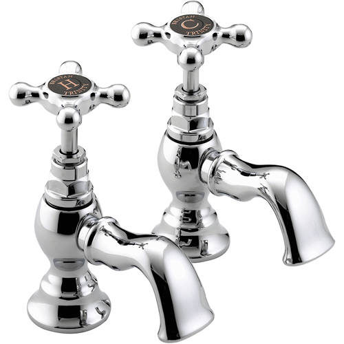 Example image of Bristan Trinity Basin & Bath Taps Pack (Chrome).