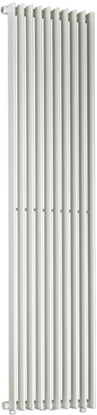 Larger image of Bristan Heating Tulipa Bathroom Radiator (White). 450x1800mm.