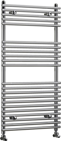 Larger image of Bristan Heating Vertico Electric Thermo Radiator (Chrome). 600x1450mm.