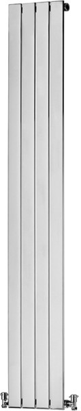 Larger image of Bristan Heating Vinca Bathroom Radiator (Chrome). 455x1210mm.