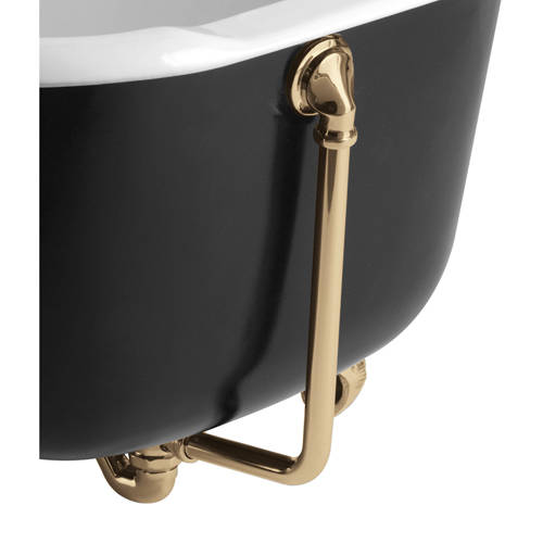 Larger image of Bristan Accessories Traditional Exposed Bath Waste (Gold).