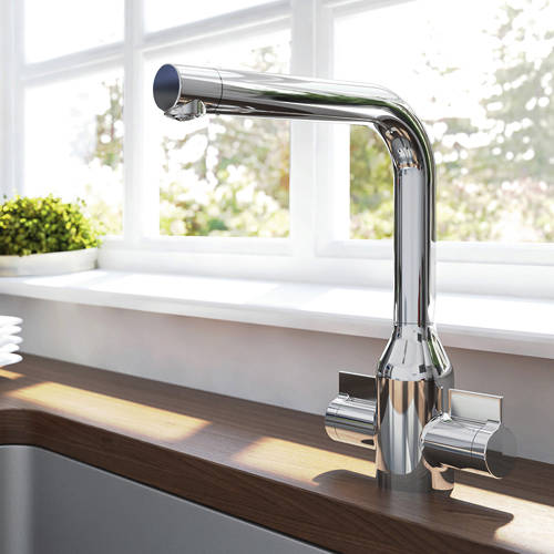 Example image of Bristan Kitchen Easy Fit Wine Kitchen Tap (TAP ONLY, Chrome).