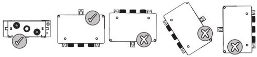 Technical image of Bristan Wave Thermostatic Digital Shower Valve With Slide Rail Kit.