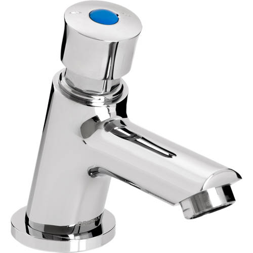 Larger image of Bristan Commercial Timed Flow Soft Touch Luxury Basin Tap (Single).