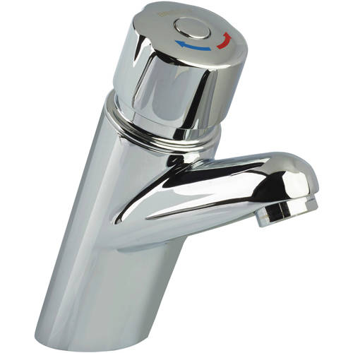 Larger image of Bristan Commercial Temperature Control Timed Flow Basin Mixer Tap.