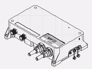 Technical image of Digital Showers Twin Digital Shower Pack, Bath Filler & Shower Kit (HP).