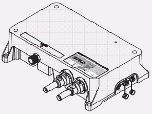 Technical image of Digital Showers Digital Shower, Processor, Remote, Slide Rail Kit & Cradle (LP).